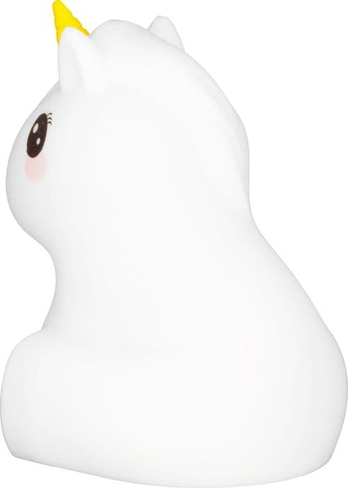 Nattlampa - ULYSSE - Unicorn Night Light - Giftfritt silikon - USB Uppladdningsbar
