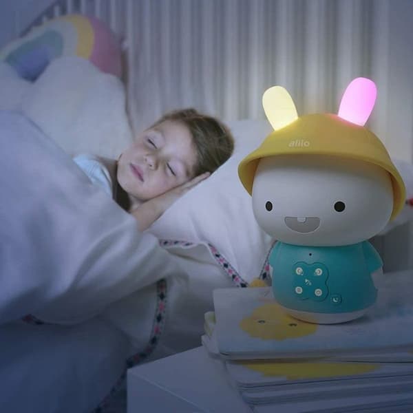 Alilo - Baby Bunny Blue Musical Night Light - COOL KIDS PROJEKT