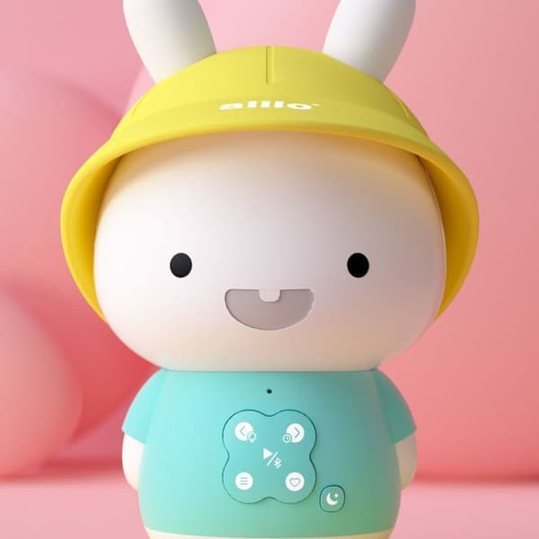 Alilo - Baby Bunny Blue Musical Night Light - COOL KIDS PROJEKT