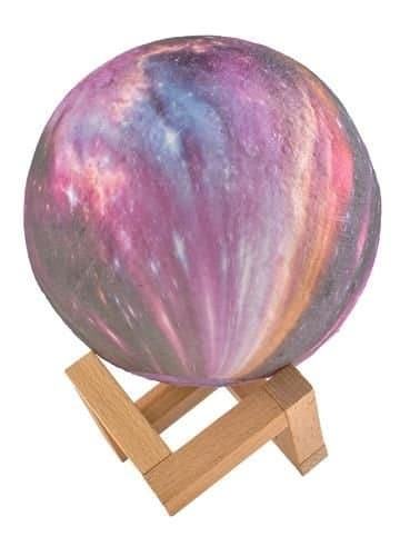 Lampa - Moon Lamp 15 cm / Nattlampa - Månlampa - Justerbar färg