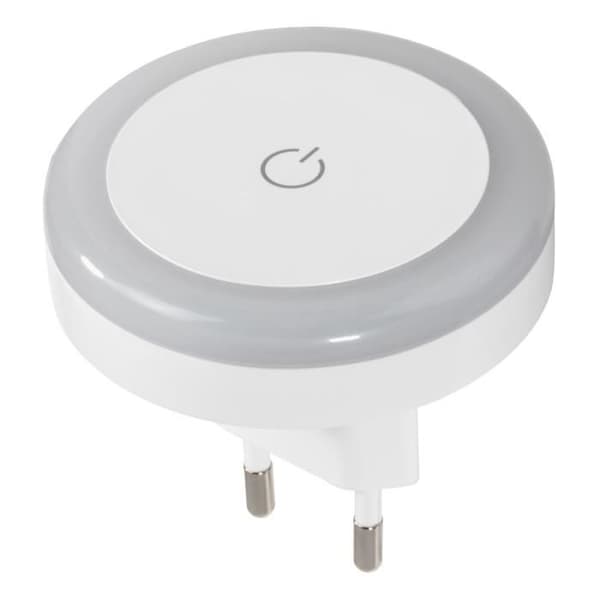 LED NATT LJUS "TOUCH SWITCH" PR-PLUGG, PEKKNAPP, CHDE LJUS
