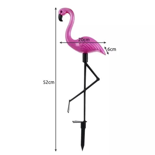 Trädgårdslampa Flamingo - Solcell