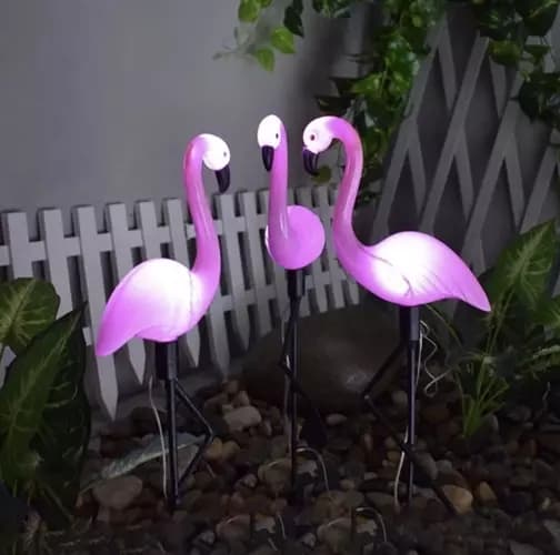 Trädgårdslampa Flamingo - Solcell