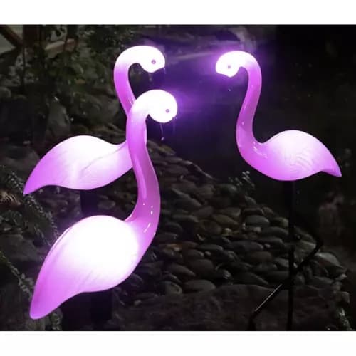 Trädgårdslampa Flamingo - Solcell