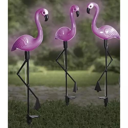 Trädgårdslampa Flamingo - Solcell