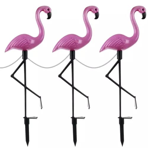 Trädgårdslampa Flamingo - Solcell