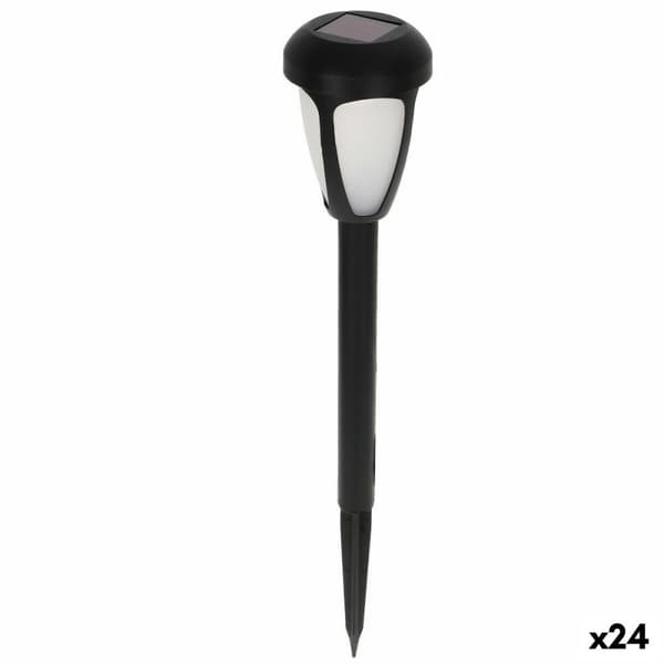 Uppsättning med solcellsstav Aktive 12 Delar Plast 7 x 37 x 7 cm (24 antal)