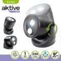 Miniatyrbillede 4 af 6: LED-lys med bevægelsessensor Aktive Plastik 10,5 x 12,5 x 13,5 cm (12 enheder)