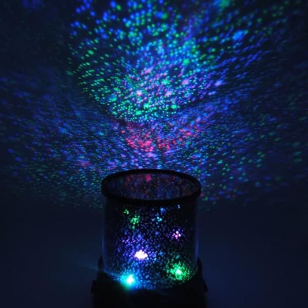 LED nattlampa för barn eller lysande stjärnhimmel projektor - Projektor nattlampa - Present för barns sovrum