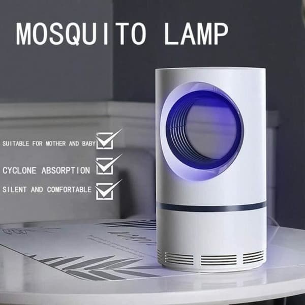 Myggdödare elektrisk Vortex fysiskt anti-mygg Insektsmedel USB-drivet LED UV Ingen strålning Zapper