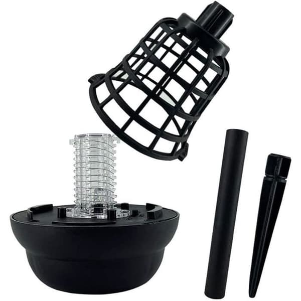 Solar myggdödare lampor för trädgård, gräsmatta, solenergi LED-ljus, insektsmedel (4 Moss Killer lampor[H2303]