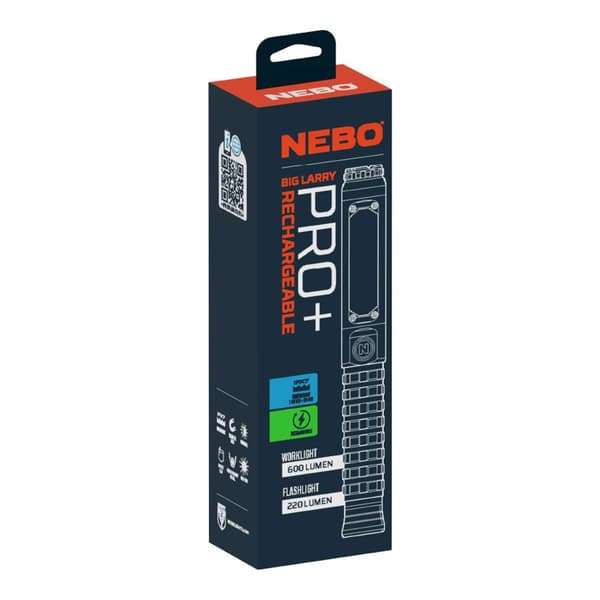 Nebo Tools Kannettava Valo Big Larry Pro  500 Lumens