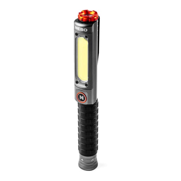 Nebo Tools Kannettava Valo Big Larry Pro  500 Lumens Alumiini, musta, Oranssi