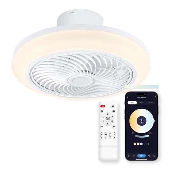 Ksix Spotlight Loft Siroco Rgbic 46 Cm