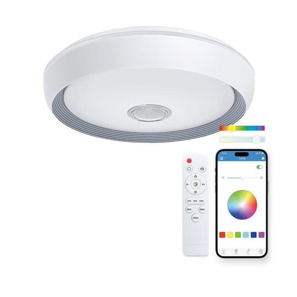 Ksix Spotlight Tak Glory Rgb 78w 47 Cm
