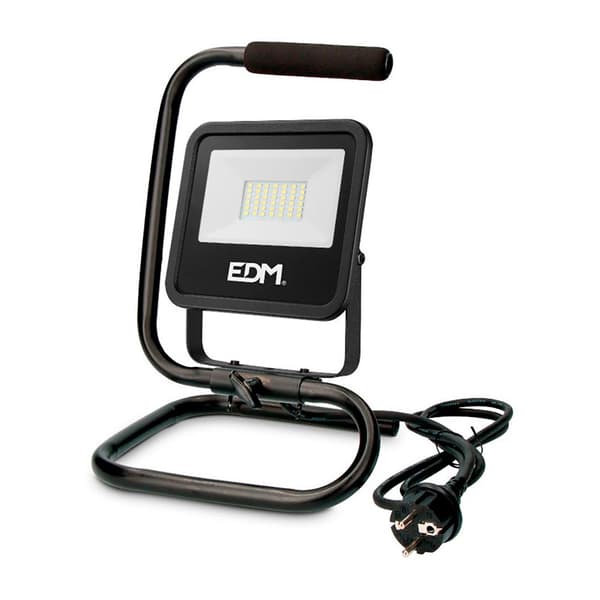 Edm Led Spotlight 70410 2370 Lm Black Series 30w Søvfarvet