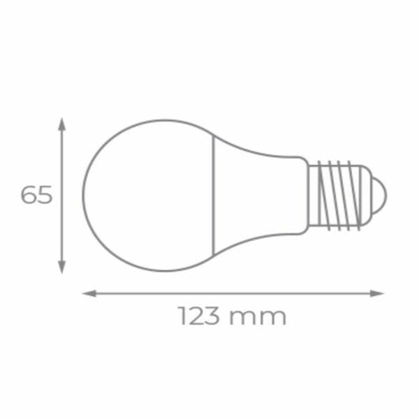 LED-lampe Iglux XST-1227-F V2 12 W E27 1100 Lm (5000 K) (5500 K)