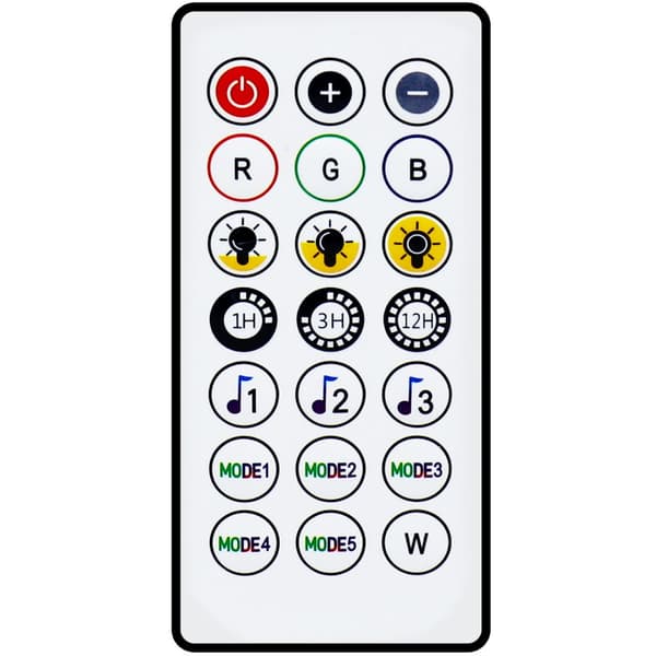 RGB lyssløjfe med fjernbetjening og WiFi Tuya IP65 5 m