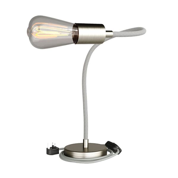Creative Cables Ledbordslampe Med Diffust Lys Med Engelsk Stik Table Flex