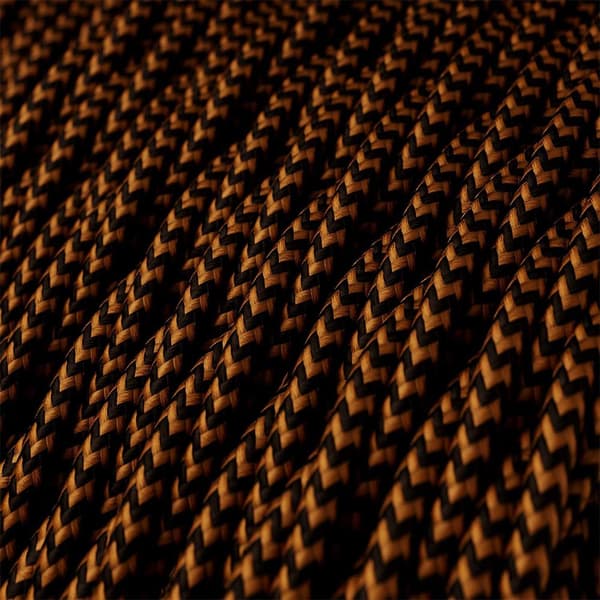 Creative Cables Metallampe Med Buet Udtræk Og Spostaluce 2-nr Prop-med Pære