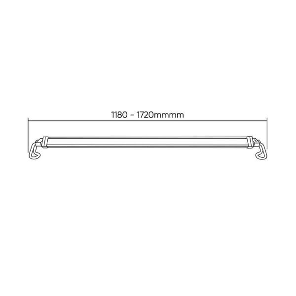 Jbm Led Bar Til Hætte 5000 Lumens