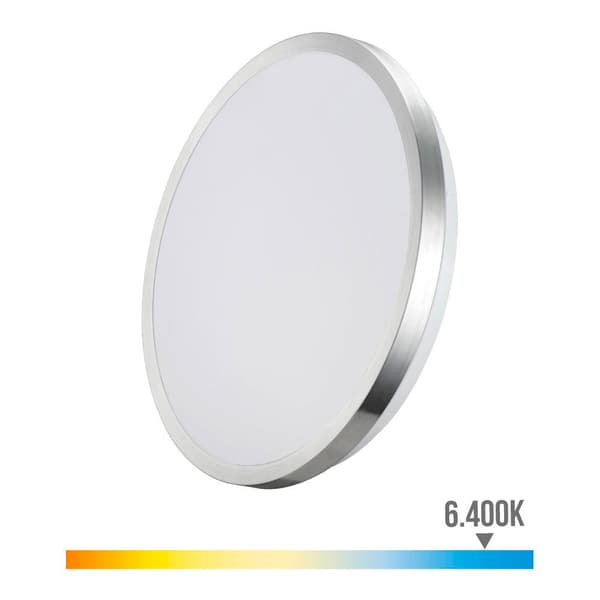Edm Væglampe Led Overflade 24w 2490lumen 6500k 38 Cm Hvid