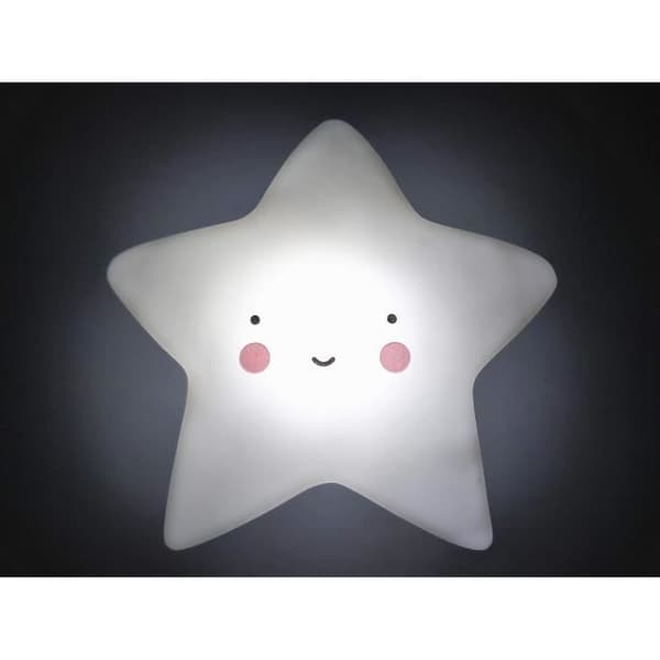 LED lysande moln - Nattlampa / sänglampa / Nattlampa små stjärnor - Baby och barn