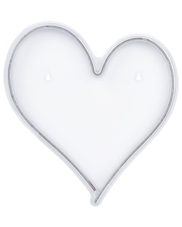 Sæt med 3 LED Neonskilte Lyserød PVC Lys Dekorative Lys