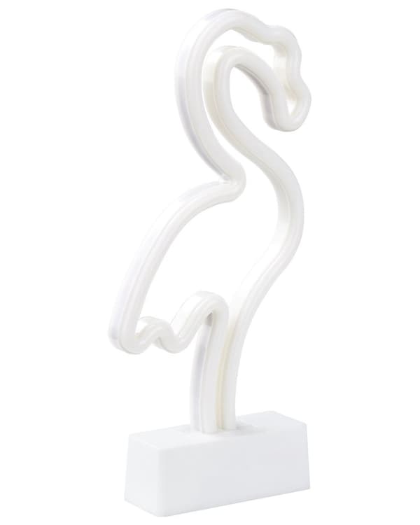 Neonvalaisin monivärinen LED-valo 3 kpl PVC paristokäyttöinen flamingo lintu kaktus