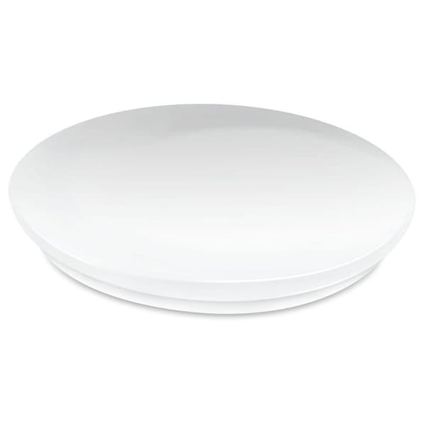 Matel Extra Platt Rund Led-vägglampa Cool 48w