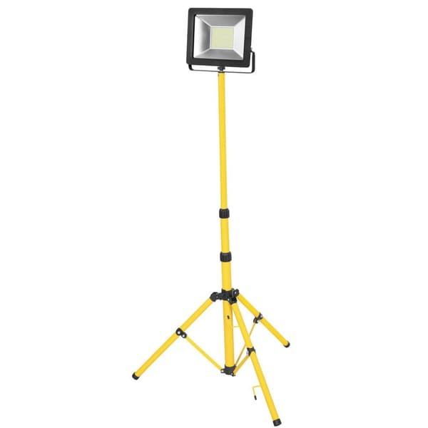 Matel Stativ Med Led-projektor Ip65 Kold 20w