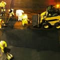 Miniatyrbillede 3 af 3: Matel Stativ Med Led-projektor Ip65 Kølig 70w