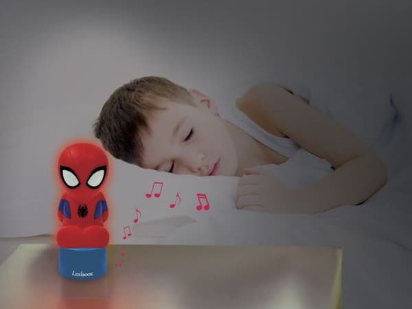 Spiderman nattljushögtalare