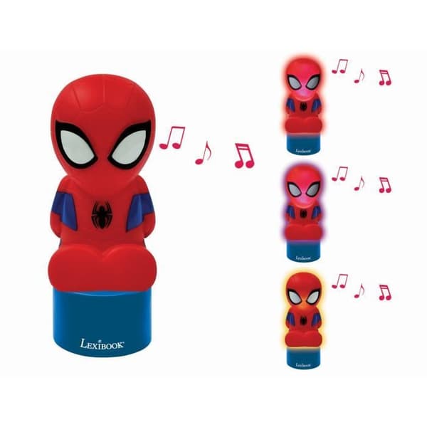 Spiderman nattljushögtalare