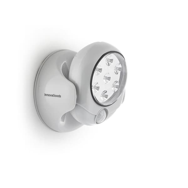 LED Lys med Bevægelsessensor Lumact 360º InnovaGoods
