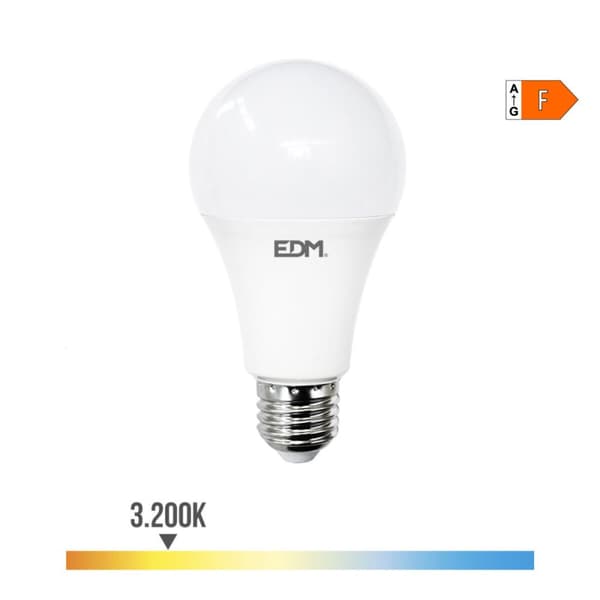 LED-lampe EDM 98720 F 24 W 200 W E27 2700 lm Ø 7 x 13,6 cm (3200 K)