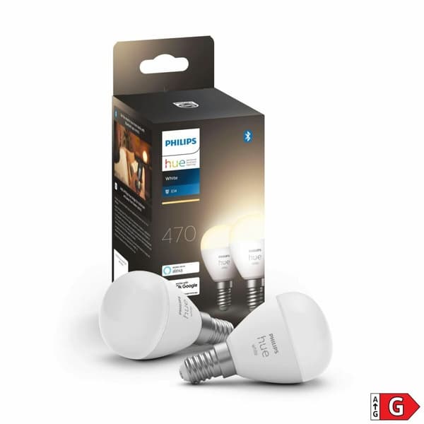 Smart Elpærer Philips Bombilla esférica P45 E14 pa