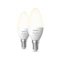 Miniatyrbild 1 av 5: LED-lampa Philips 8719514320628 Vit F E14 E27 470 lm (2 antal)
