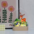 Miniatyrbild 1 av 4: Nattljus för älg Personlig LED-lampa Sänglampa Doppresent till pojke och flicka födelserum dekoration