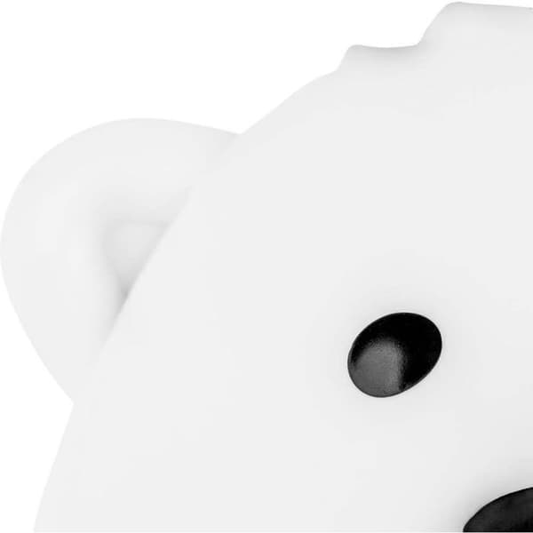 BJÖRN-Vägglampa/Nattlampa RGB LED Isbjörn H16cm White Flow