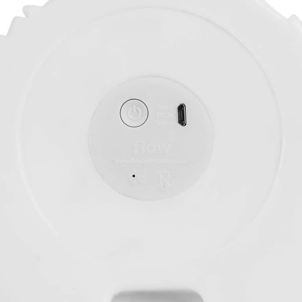 BJÖRN-Vägglampa/Nattlampa RGB LED Isbjörn H16cm White Flow