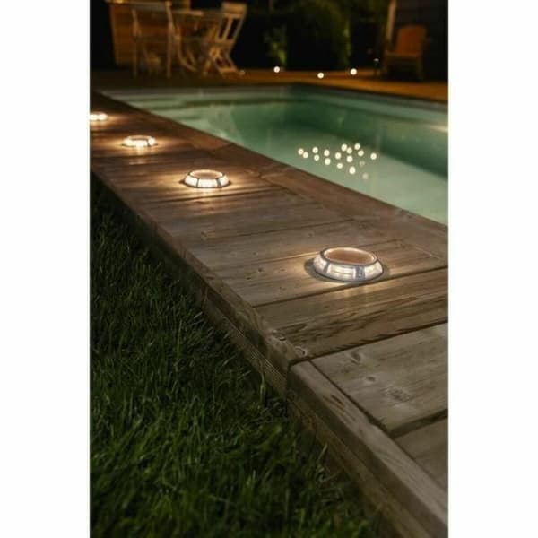 solcellslampo Galix Golv Aluminium