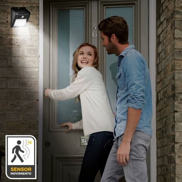 LED-lampa med rörelsesensor Aktive Plast 9 x 12 x 5 cm (6 antal)