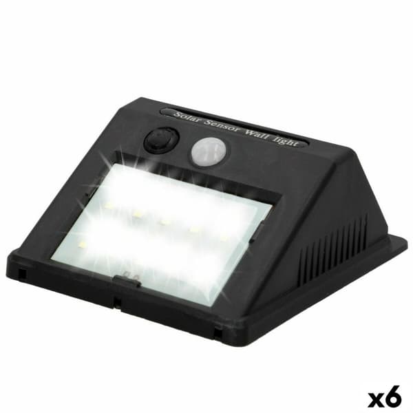 LED-lampa med rörelsesensor Aktive Plast 9 x 12 x 5 cm (6 antal)
