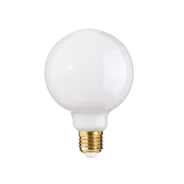 LED-lampa Vit E27 6W 8 x 8 x 12 cm