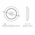 Miniatyrbild 2 av 2: LED-lampa Iglux IG-54-18W-F 18 W