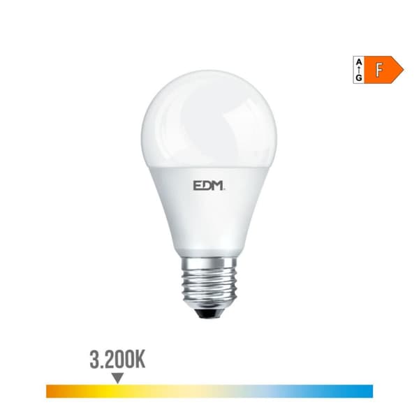 LED-lampe EDM 98353 F 165 W 17 W E27 1800 Lm Ø 6,5 x 12,5 cm (3200 K)