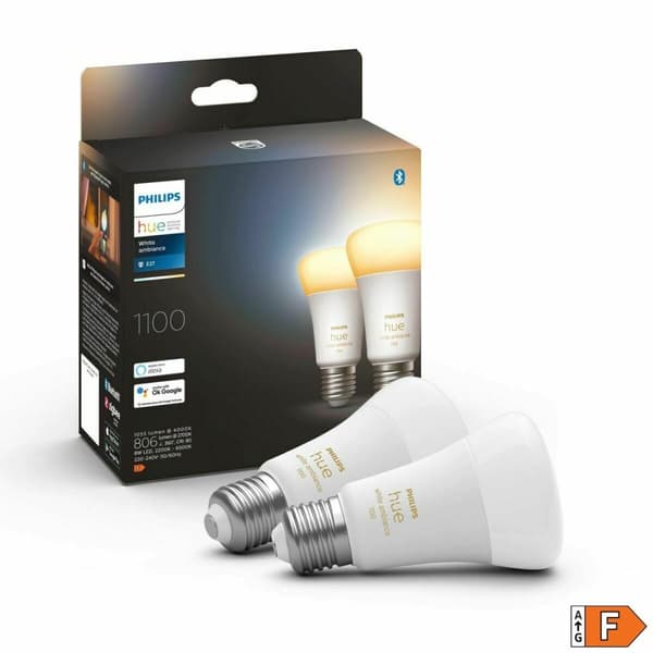 Philips Hue White ambiance A60 - E27 pærer - 1100lm - 2-pak