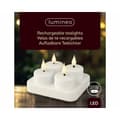Miniatyrbillede 3 af 3: Stearinlys LED Lumineo 485346 Hvid Genopladelig Indendørs (4 enheder)