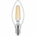 Miniatyrbilde 1 av 3: Stearinlys LED Lyspære Philips Equivalent  E14 60 W Hvit E (2700 K)